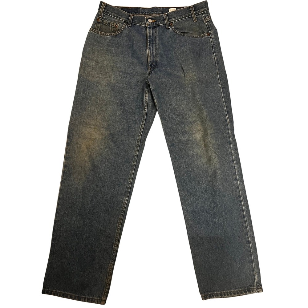 Vintage Levis Jeans 550‎ Relaxed Fit Size 36x31 Medium Wash